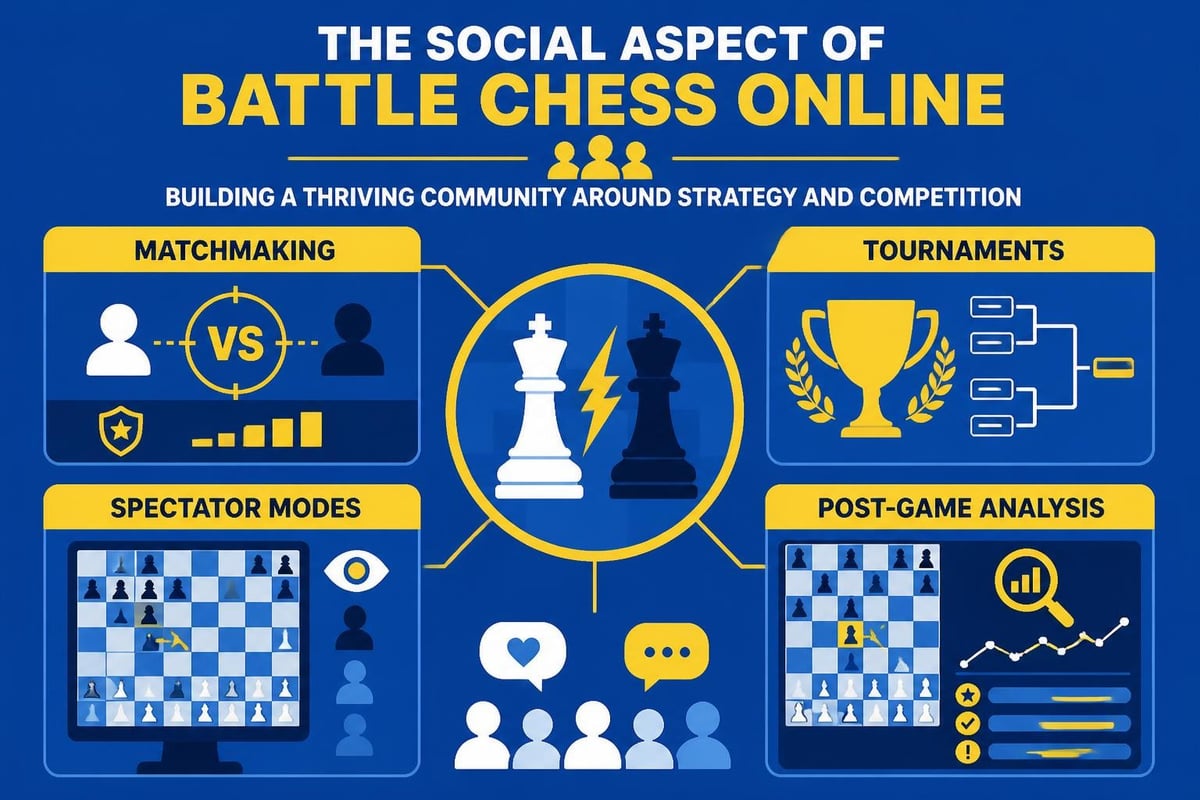 Battle chess community features