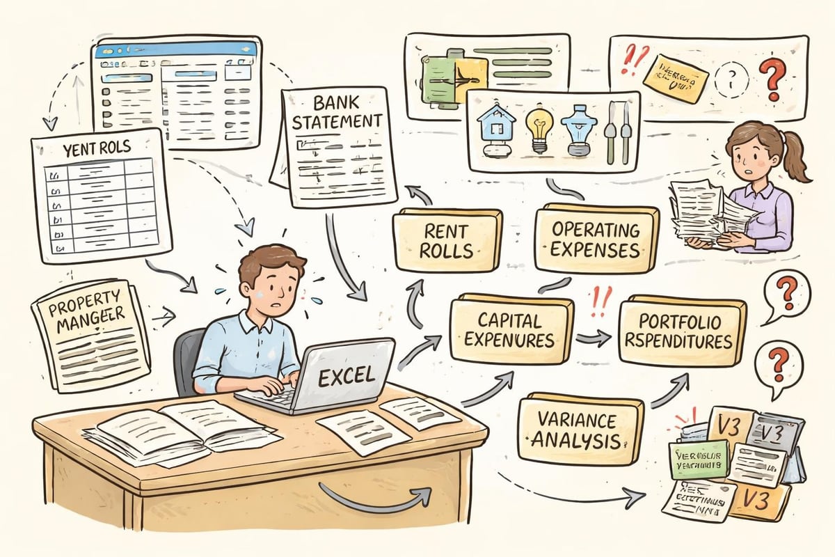 Spreadsheet reporting workflow challenges