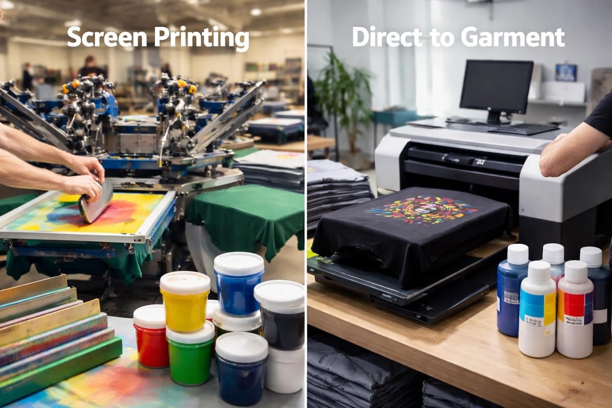 Printing methods comparison