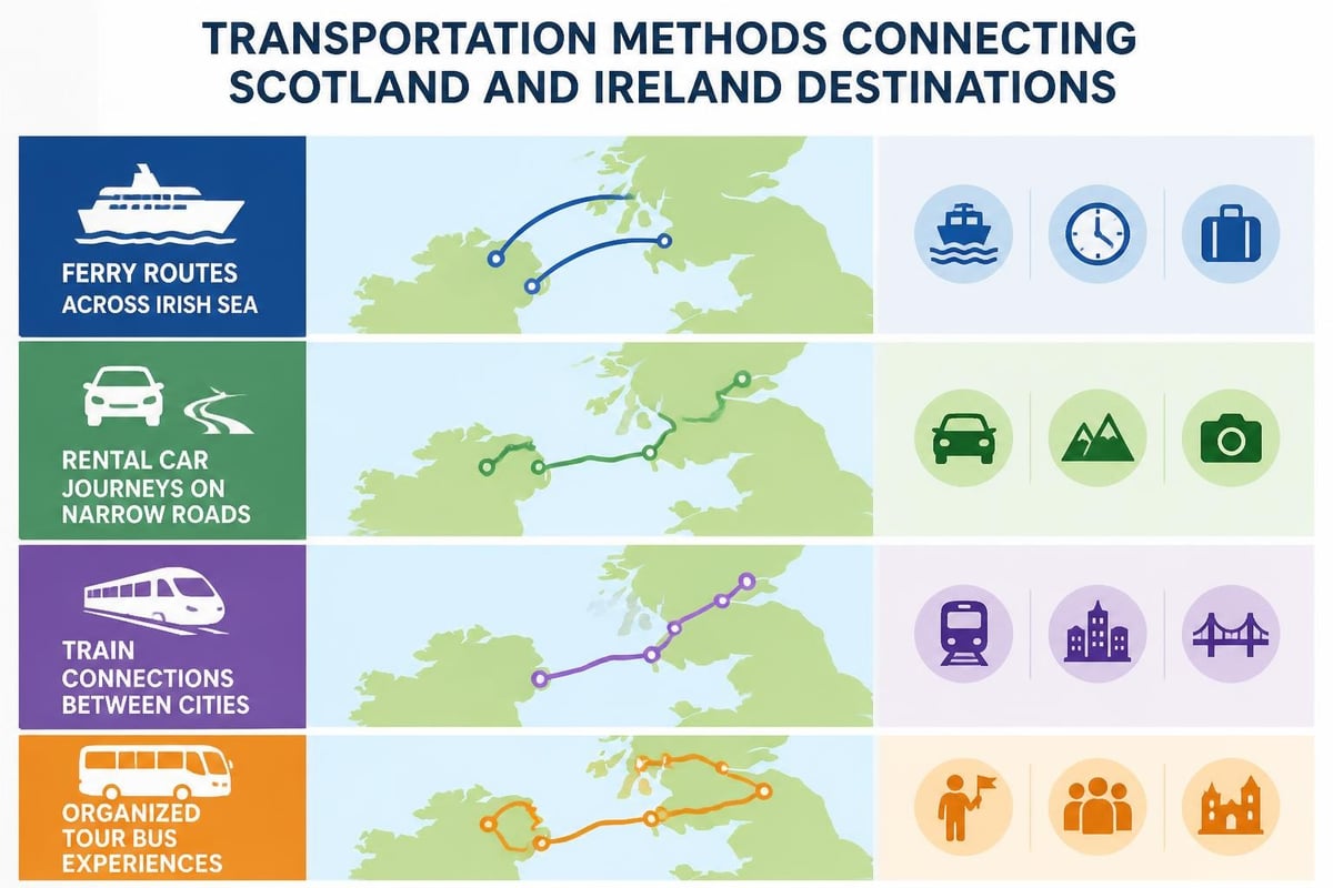 Scotland Ireland transportation options