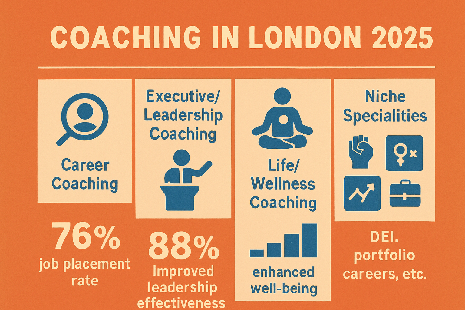 Top Coaching Niches and Specialties in London for 2025