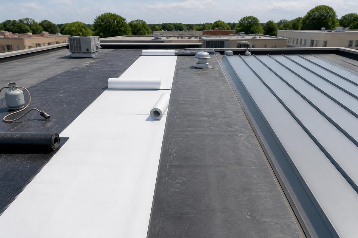 Commercial roofing system comparison