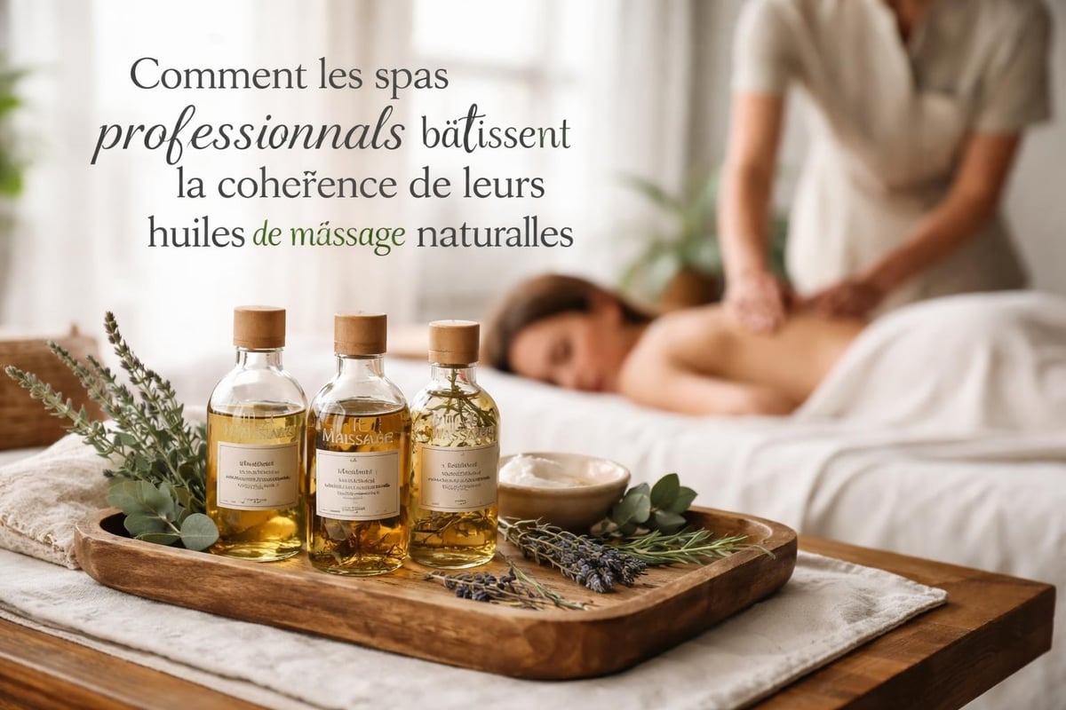 Cohérence gamme huile spa