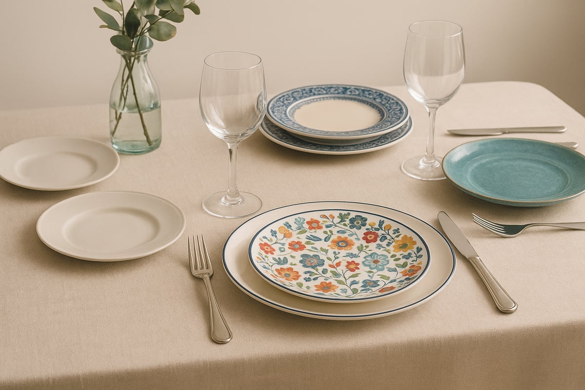 Cómo elegir los platos de porcelana ideales