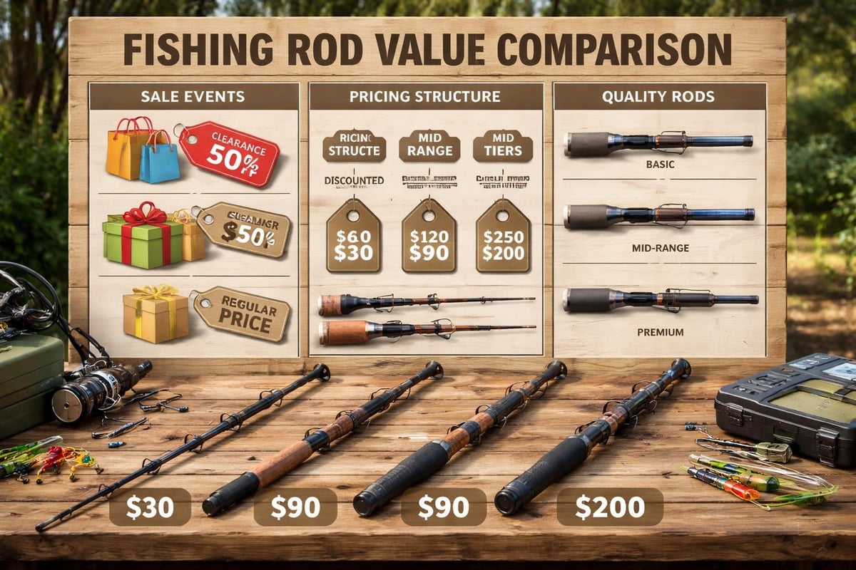 Fishing rod purchasing strategy