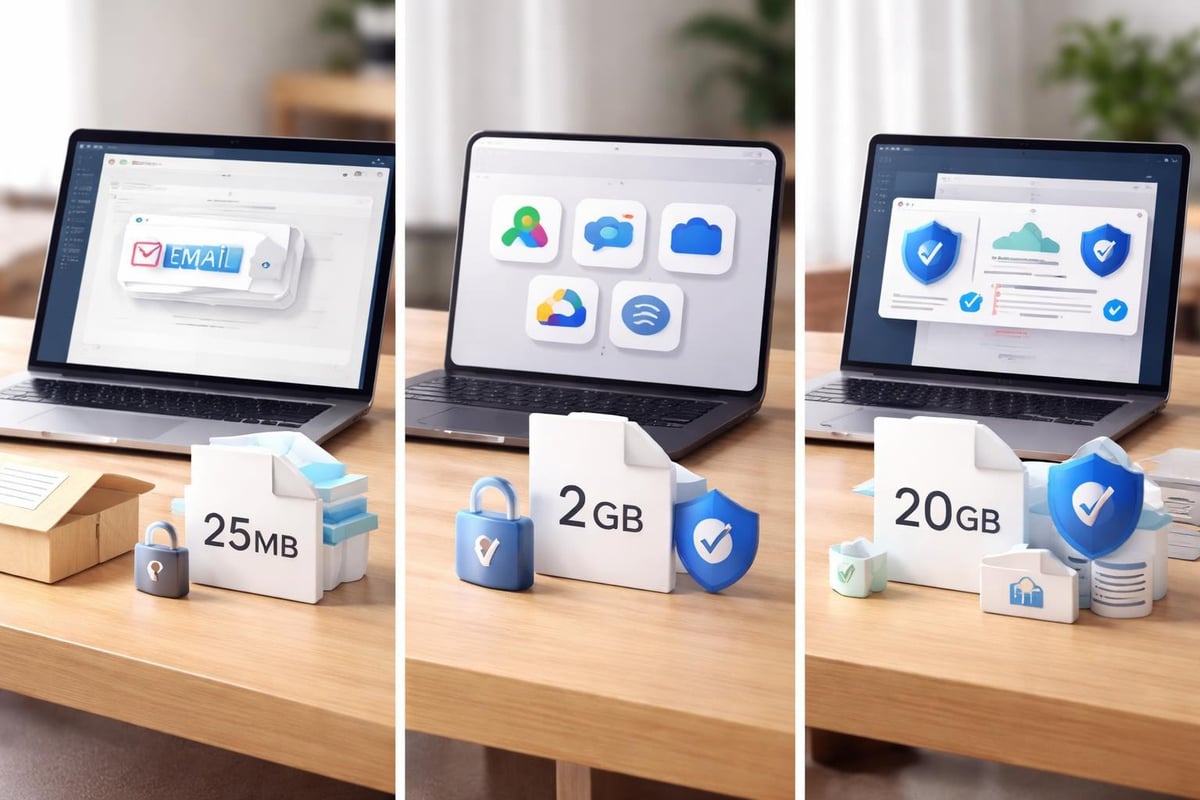 Cloud file sharing methods comparison