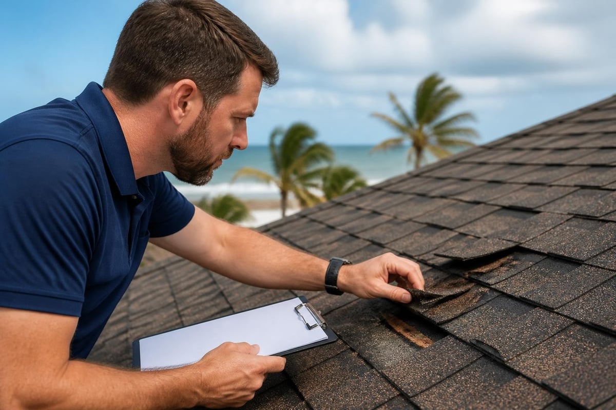 Wind damage evaluation