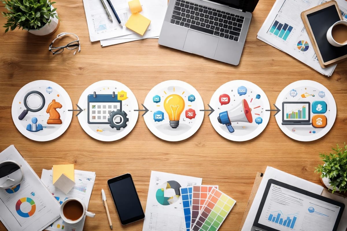 Structure d'un digital marketing project