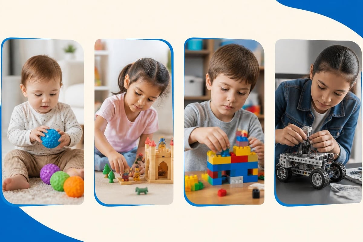 Age-based toy development