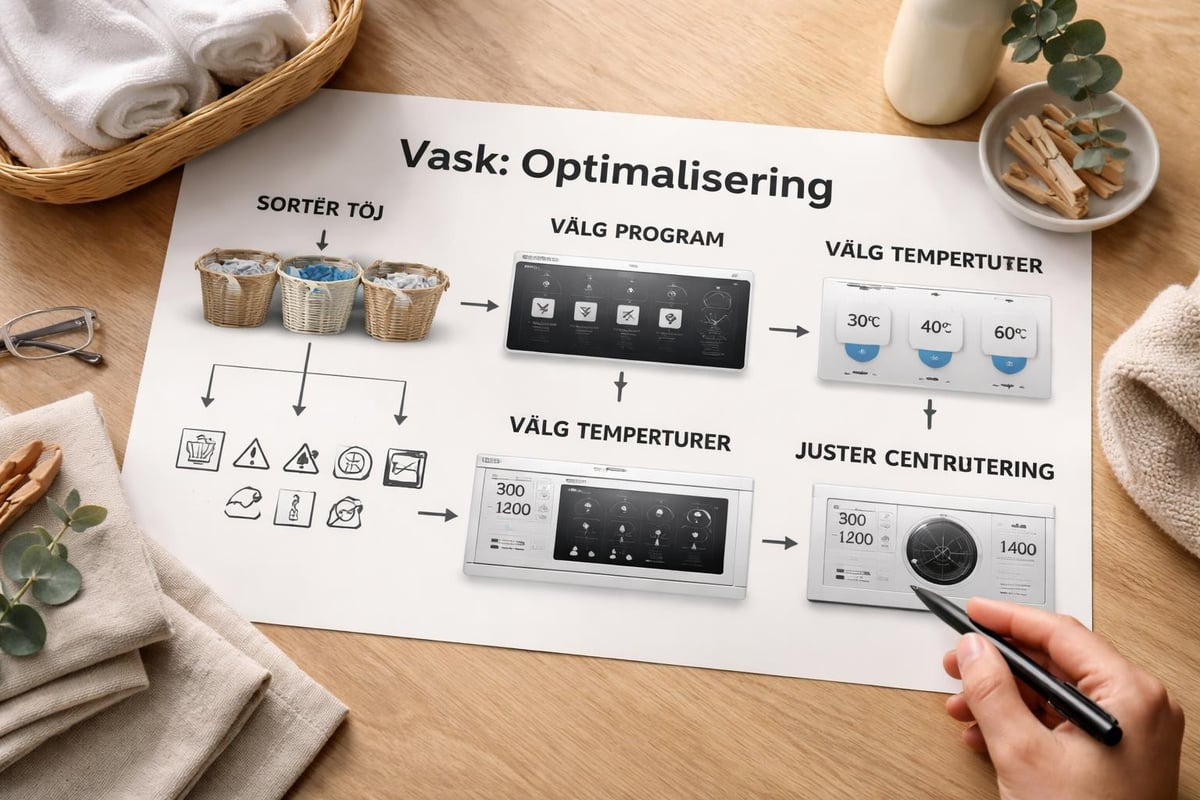 Optimering af vaskeprogrammer