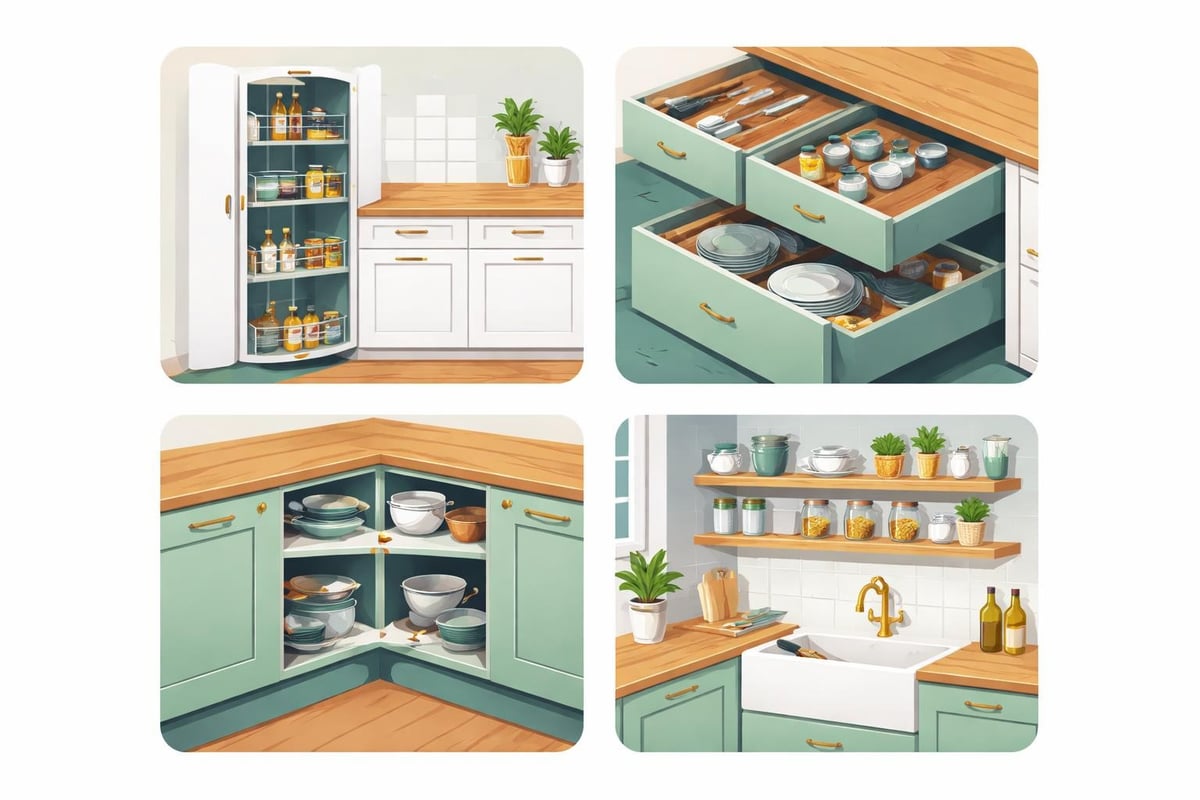 Stauraumsysteme Landhausküche