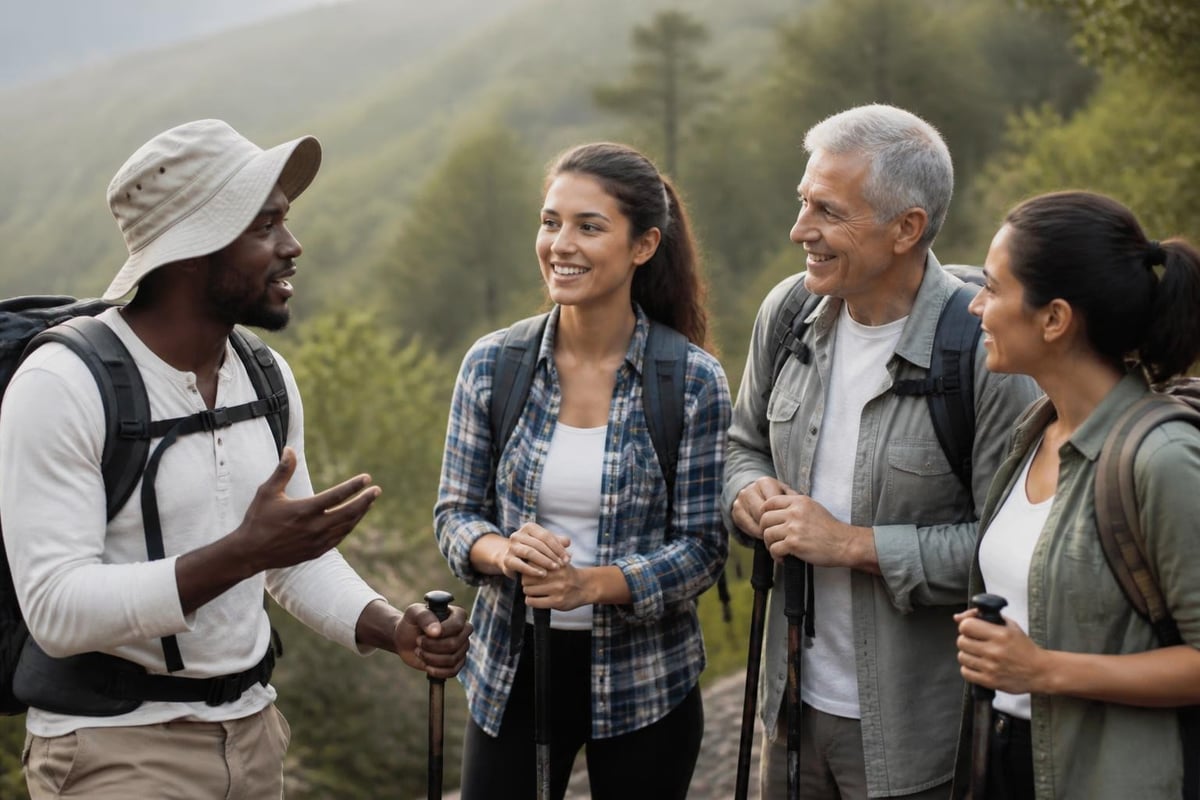 Hiking community connections