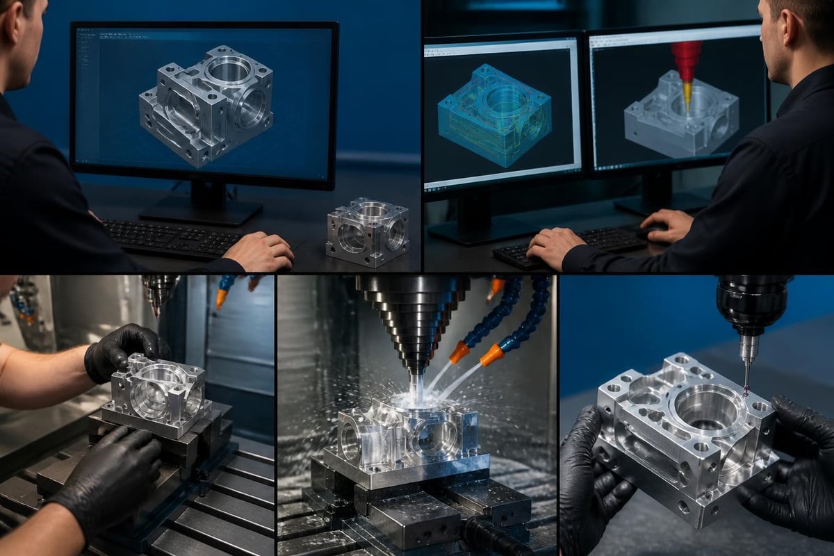 CNC milling operation