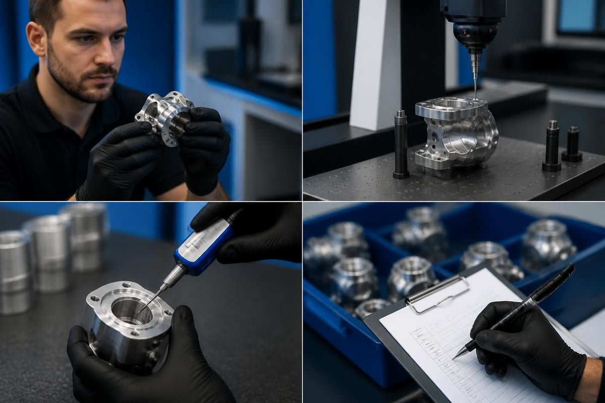 Industrial component inspection