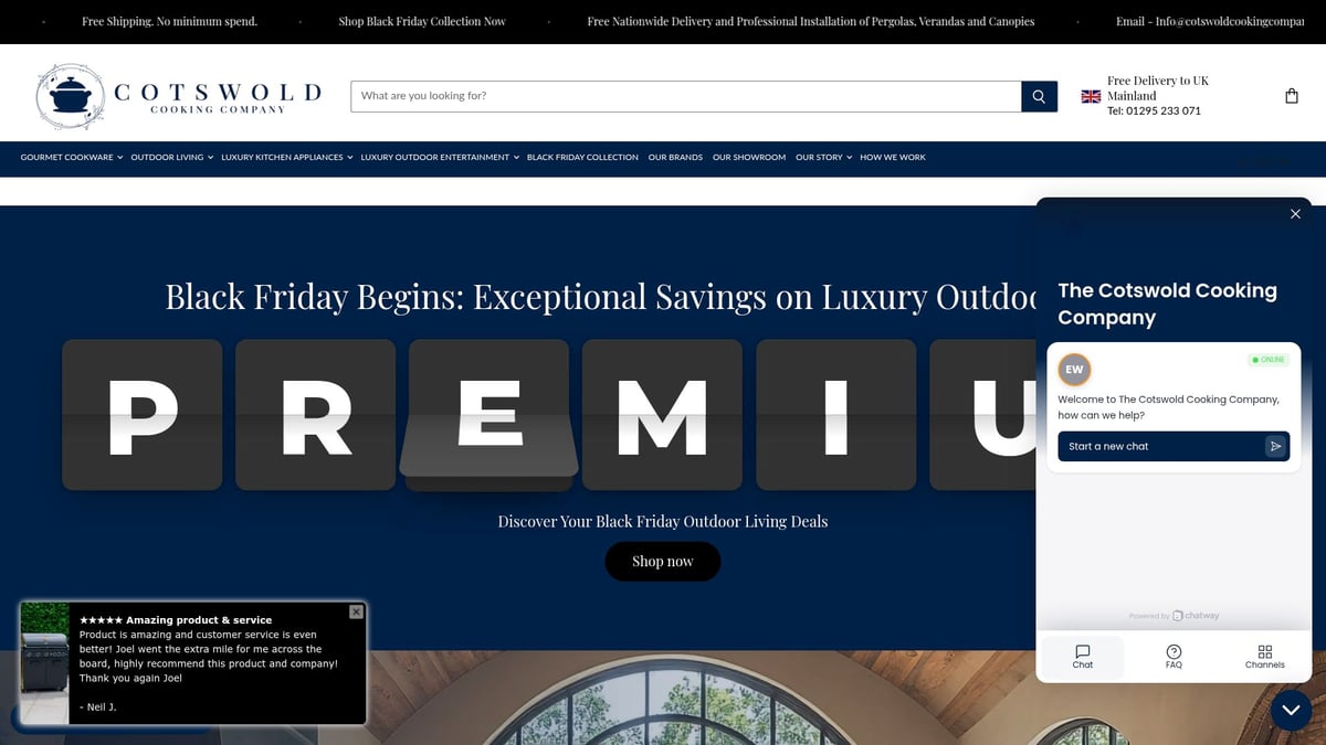 7 Best Outdoor Ovens UK for Your Garden in 2025 - Cotswold Cooking Company: Luxury Outdoor Oven Range