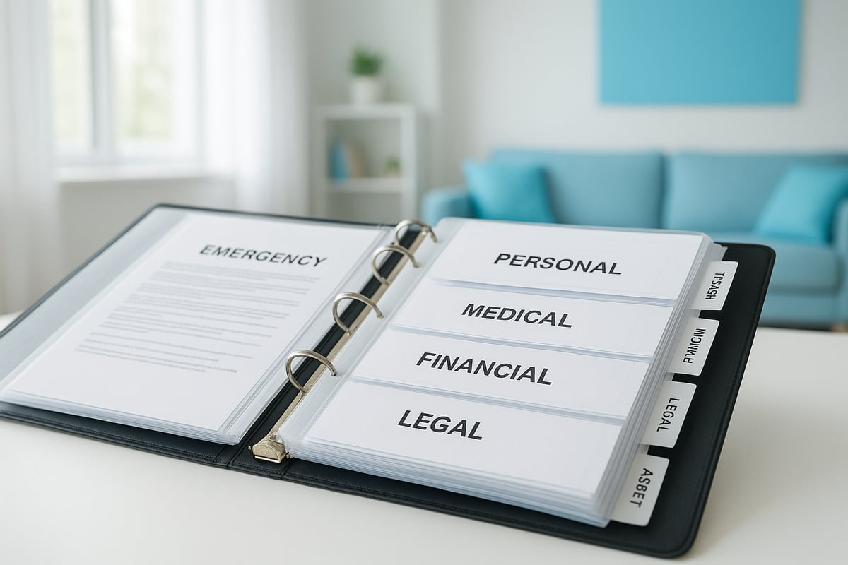 Key Documents to Include in Your Emergency Binder