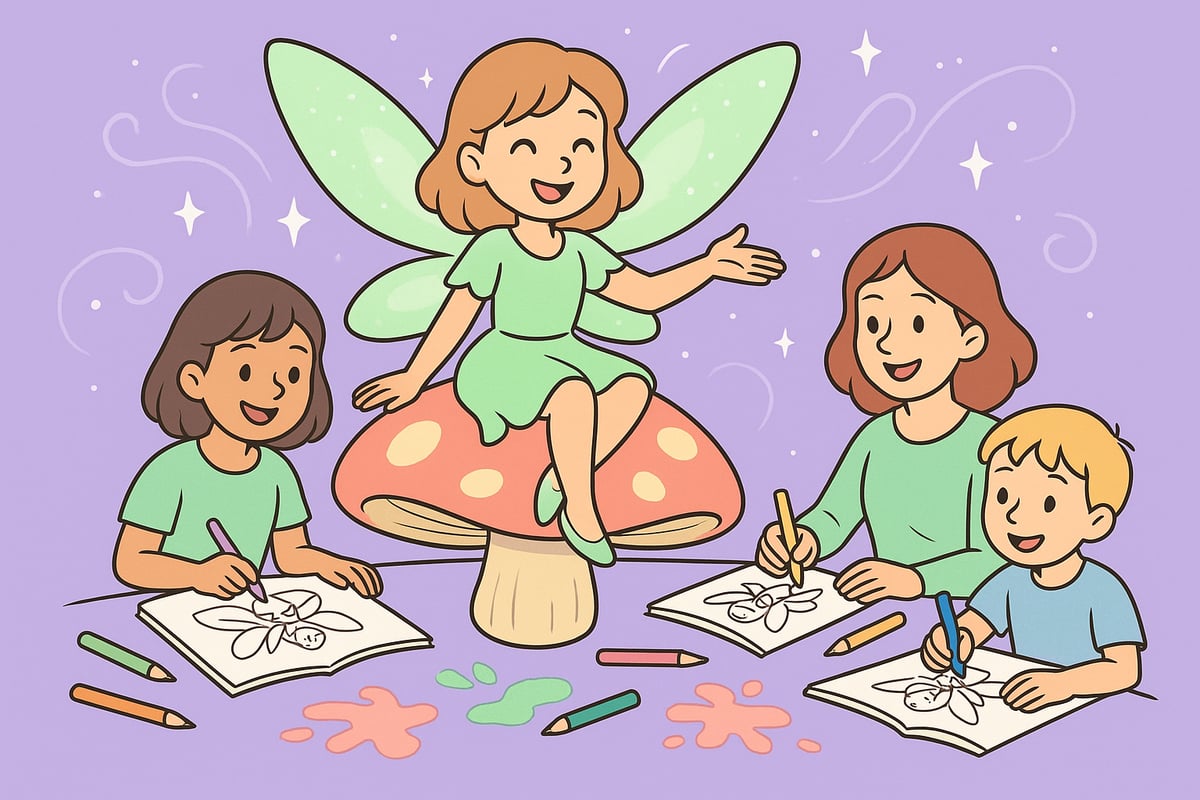 Why Fairy Coloring Pictures Ignite Creativity