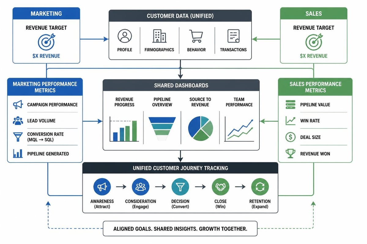 Sales and marketing alignment framework
