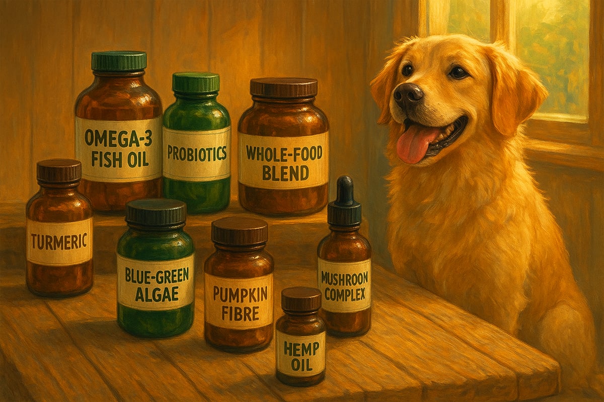 9 Essential Natural Supplements For Dogs In 2025