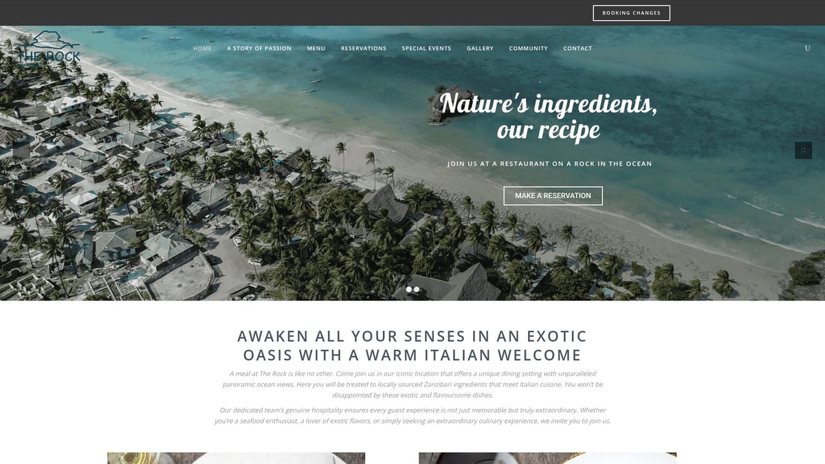 7 Restaurants Unique You Need to Experience in 2026 - The Rock Restaurant – Zanzibar, Tanzania