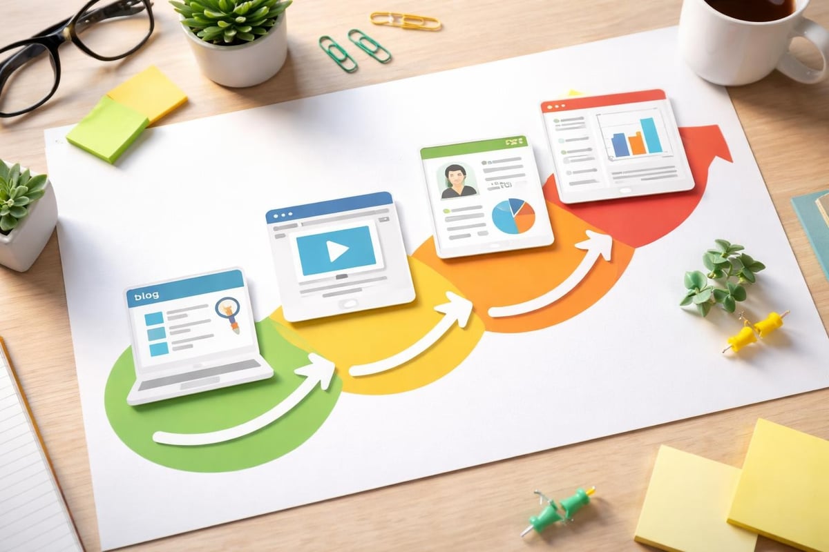 Content marketing strategi oversigt