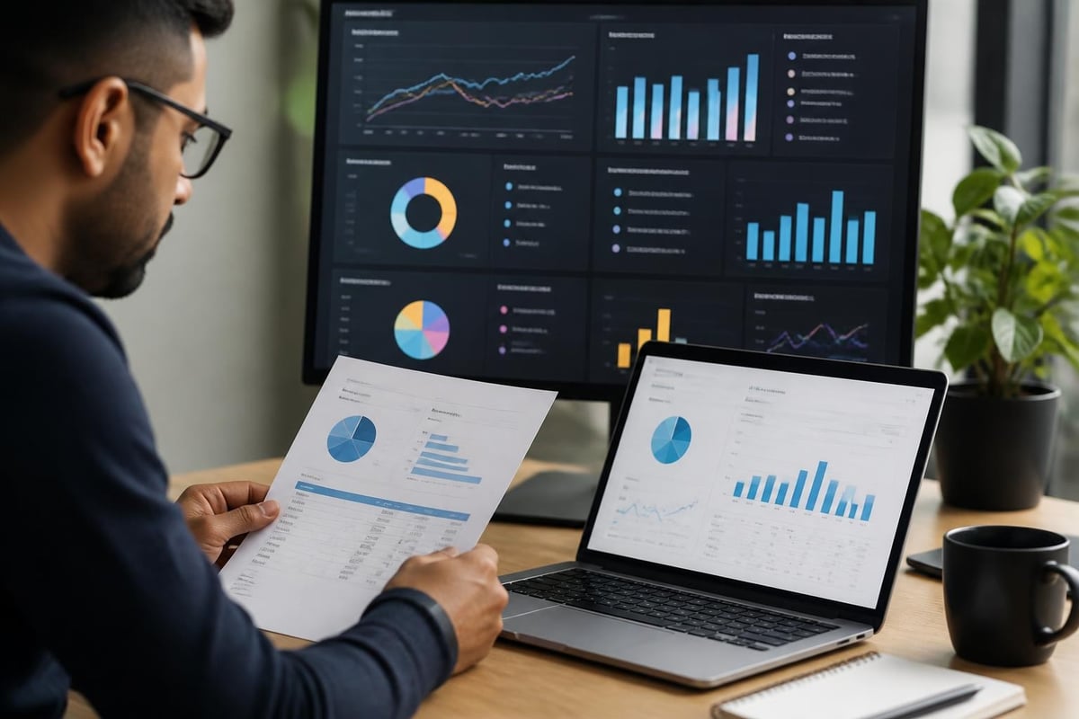 Social media analytics dashboard