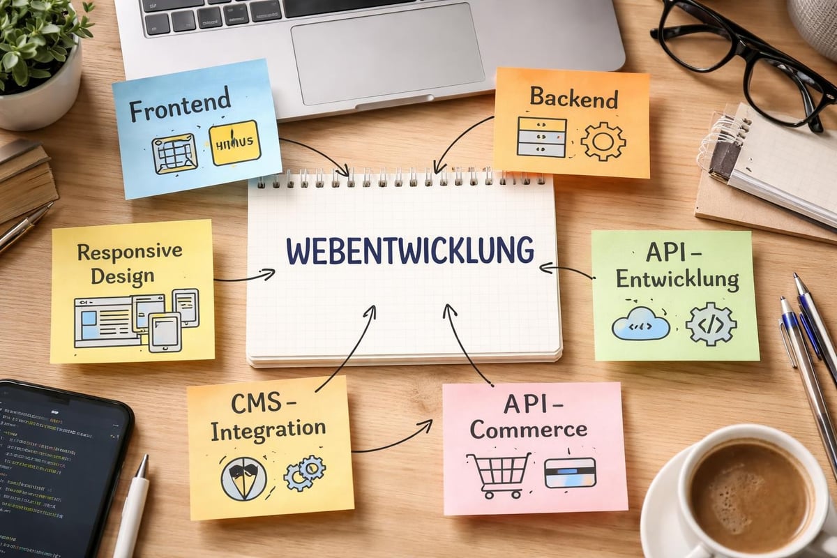 Webentwicklung Kernkompetenzen