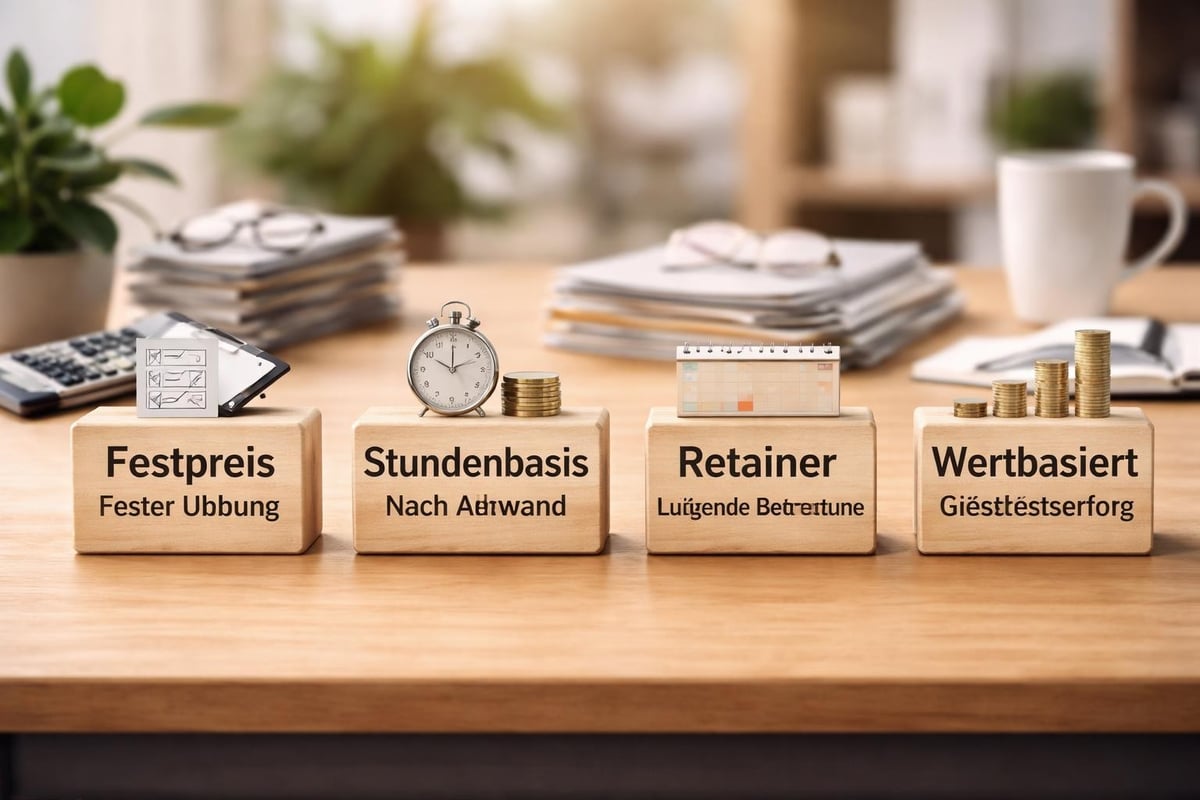 Webentwicklung Preismodelle