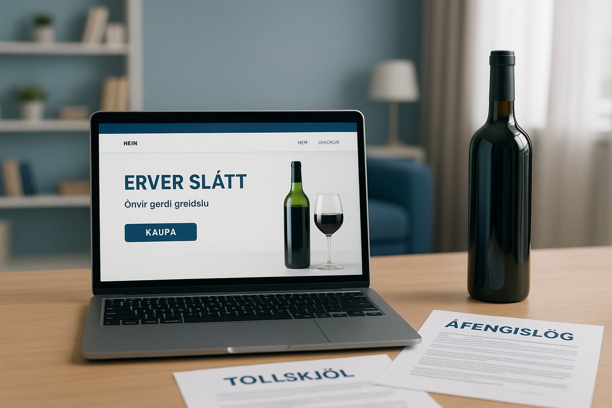 Lög og Reglur um Netverslun með Áfengi á Íslandi