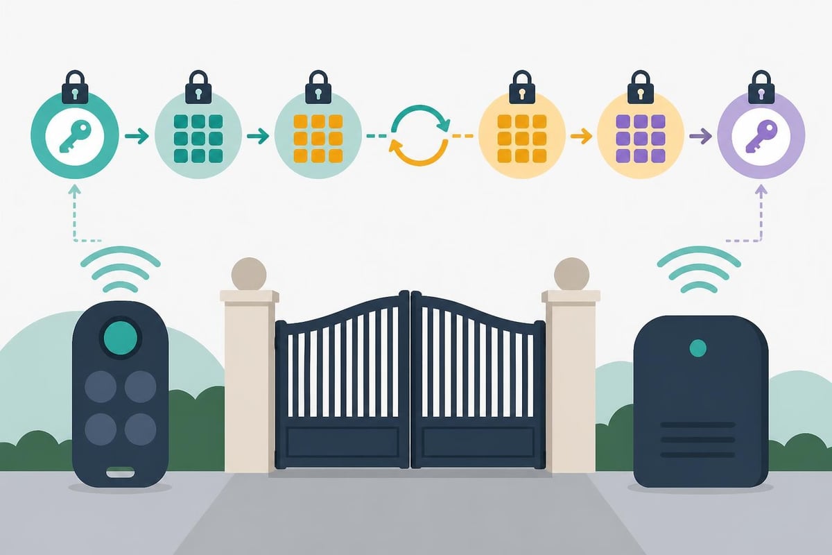 Remote Gate Opener Signal Encryption