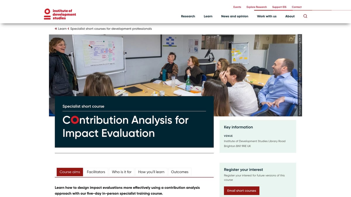Top 8 Development Courses To Boost Your Skills In 2026 5 Top 8 Development Courses To Boost Your Skills In 2026 - Contribution Analysis for Impact Evaluation