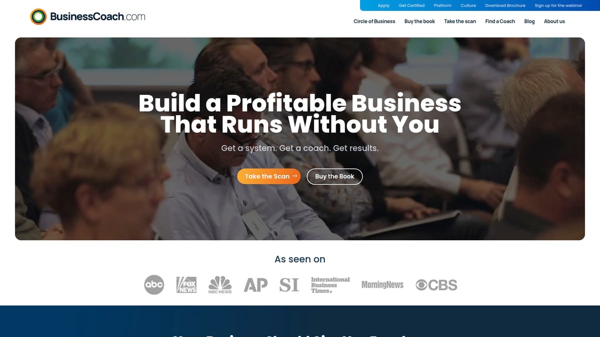 Top 7 Business Coach Certification Programs for 2025 - BusinessCoach International – Circle of Business Certification