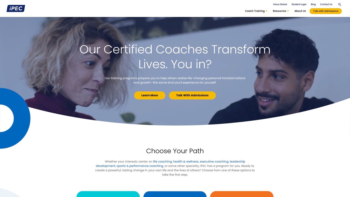 Top 7 Business Coach Certification Programs for 2025 - Institute for Professional Excellence in Coaching (iPEC)