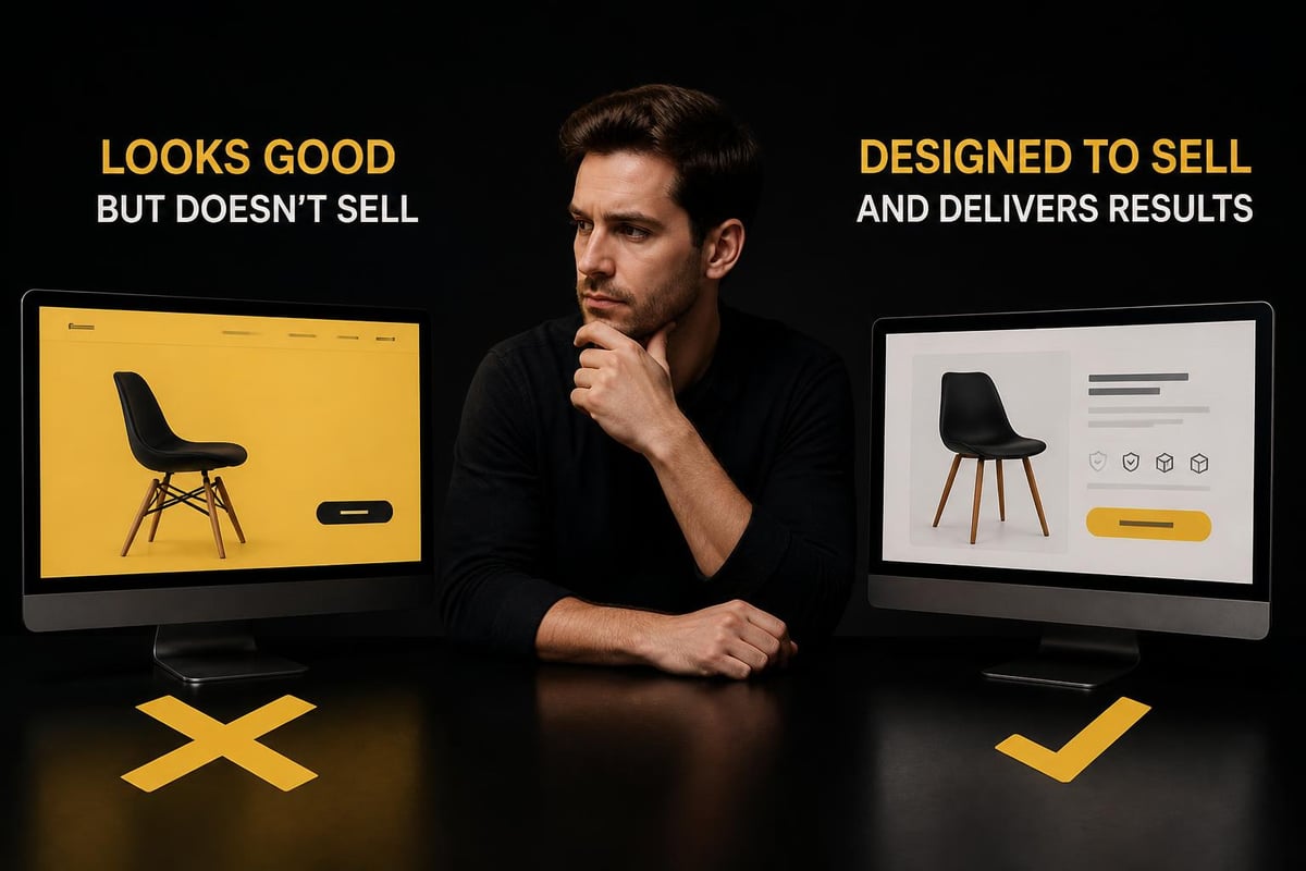Web design versus conversion optimization