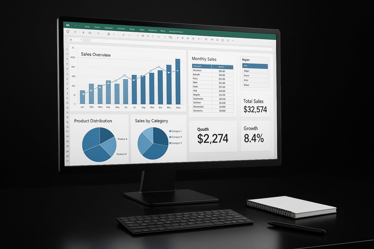 Step-by-Step Guide: Building Your First Excel Dashboard