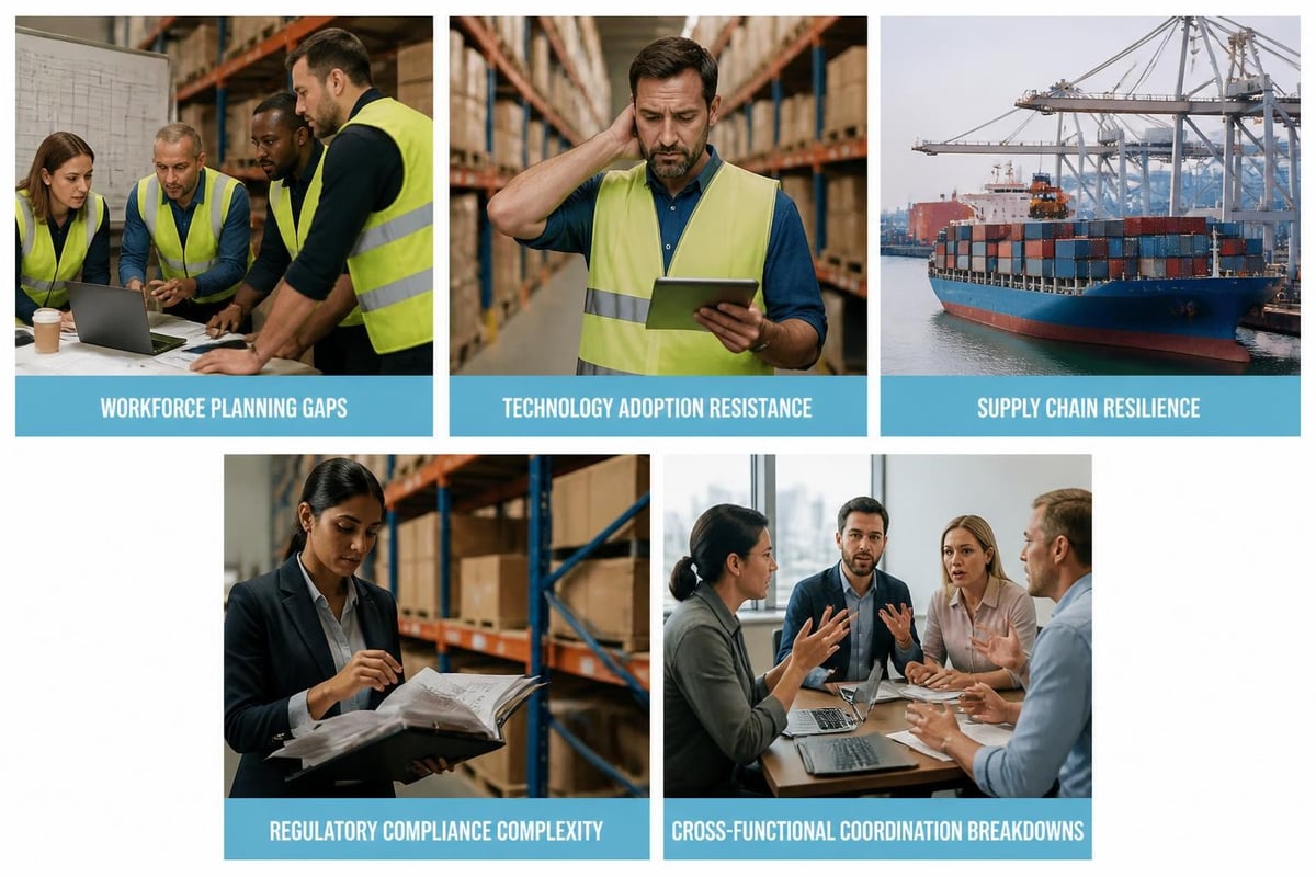 Leadership challenges in logistics operations