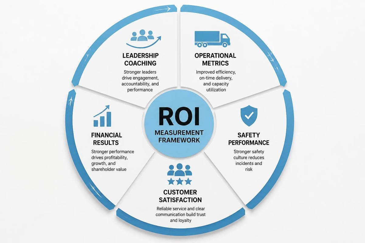 ROI measurement framework for logistics coaching