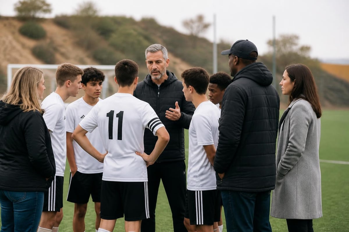 Parent role in academy soccer development