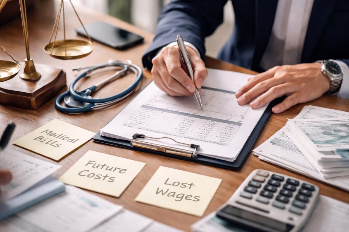 Personal injury damages calculation