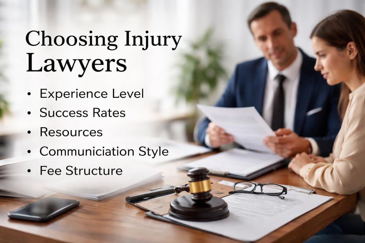 Attorney selection criteria