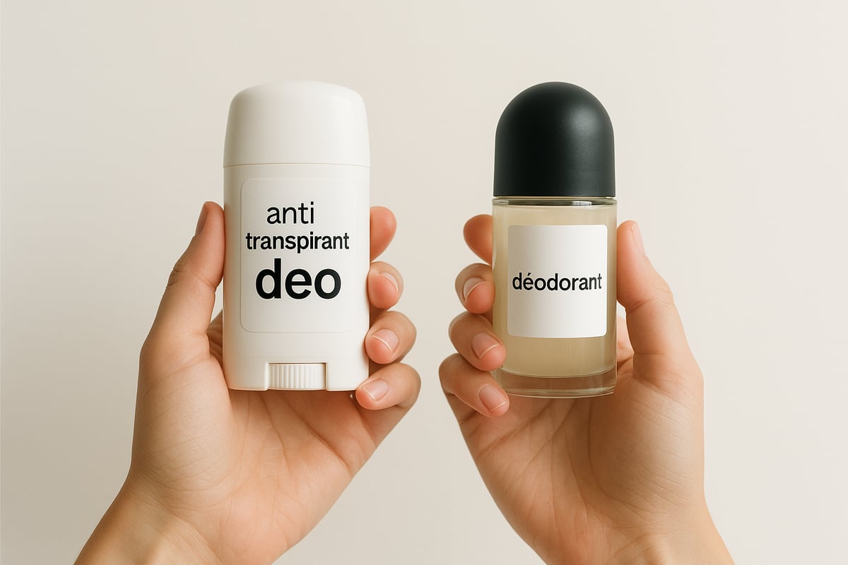 Comprendre la différence : anti transpirant deo vs déodorant