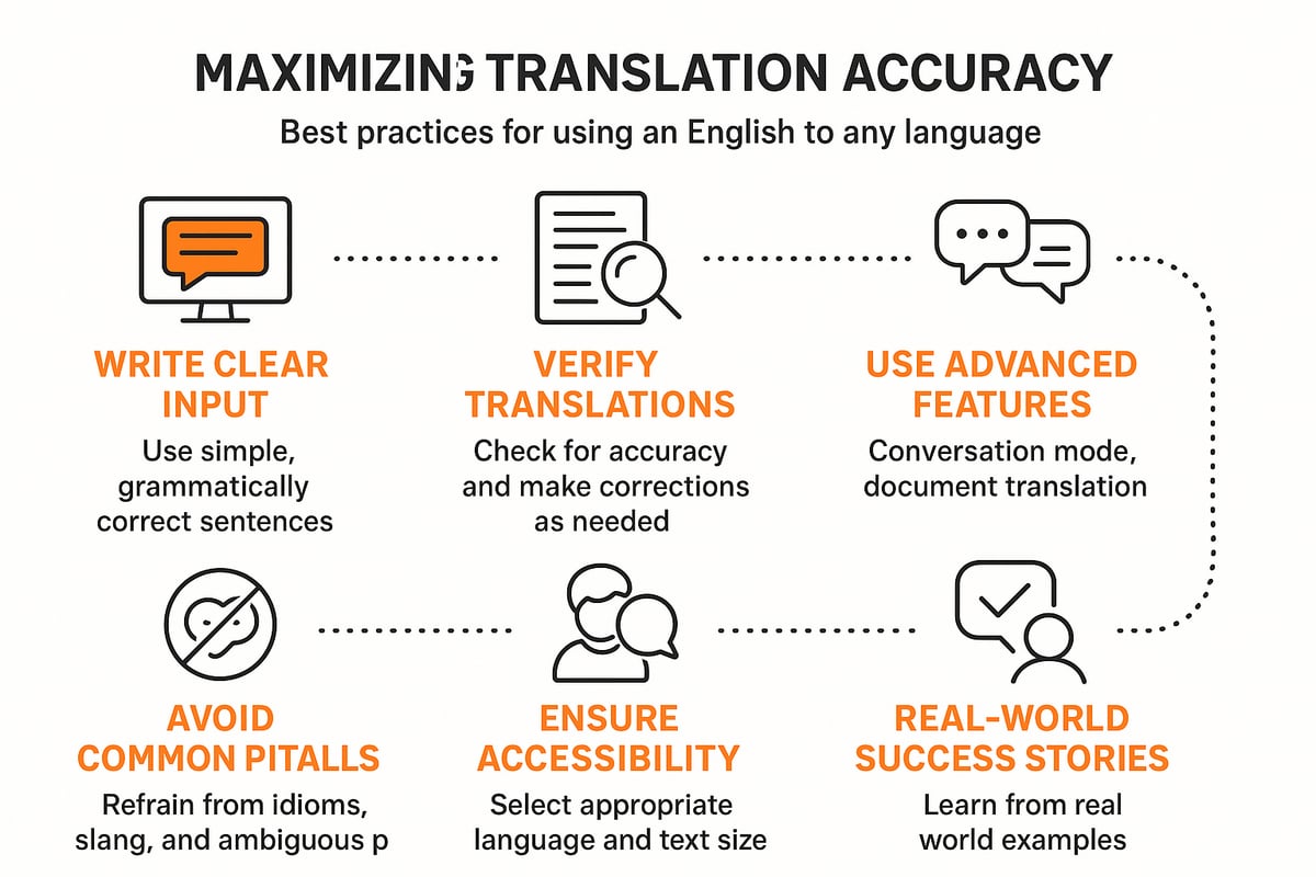 Tips for Maximizing Translation Accuracy