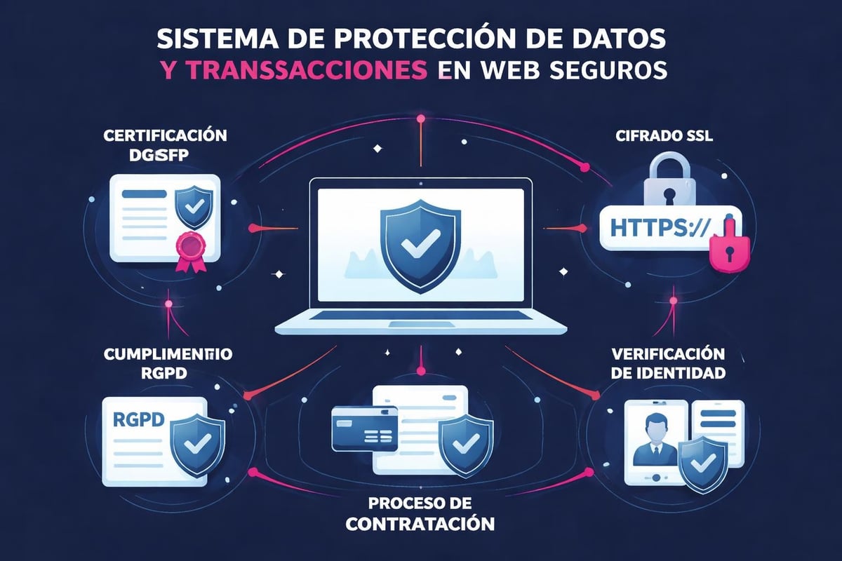 Web Seguros: Plataformas Digitales para Contratar Pólizas 2 Medidas de seguridad en plataformas de seguros online