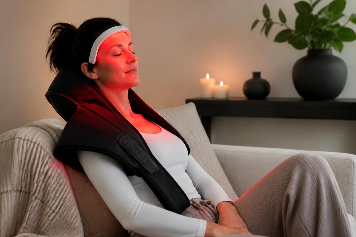 LED therapy integration