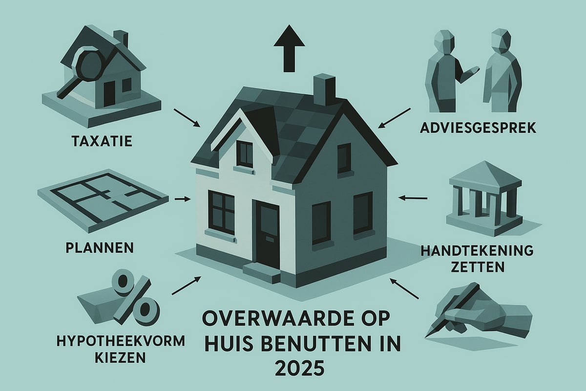 Stappenplan: Zo benut je jouw overwaarde slim in 2025