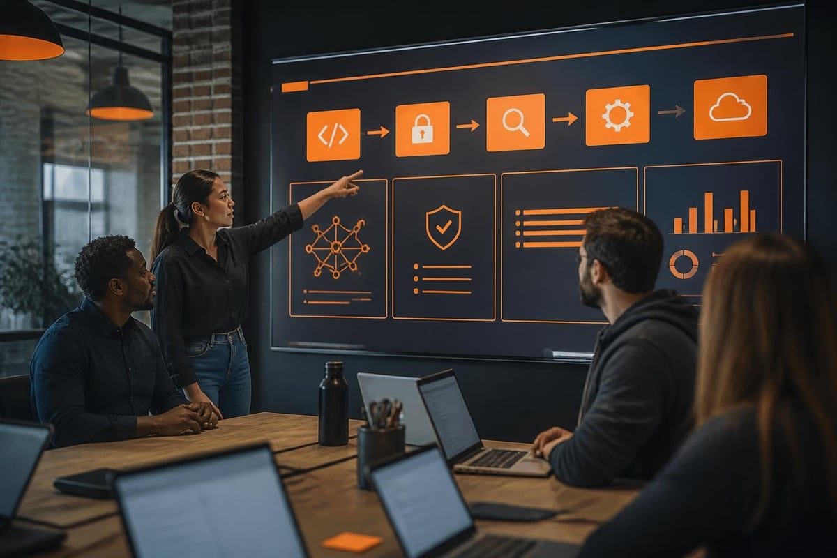 Software Compliance Software: Guide for B2B Teams Compliance automation workflow