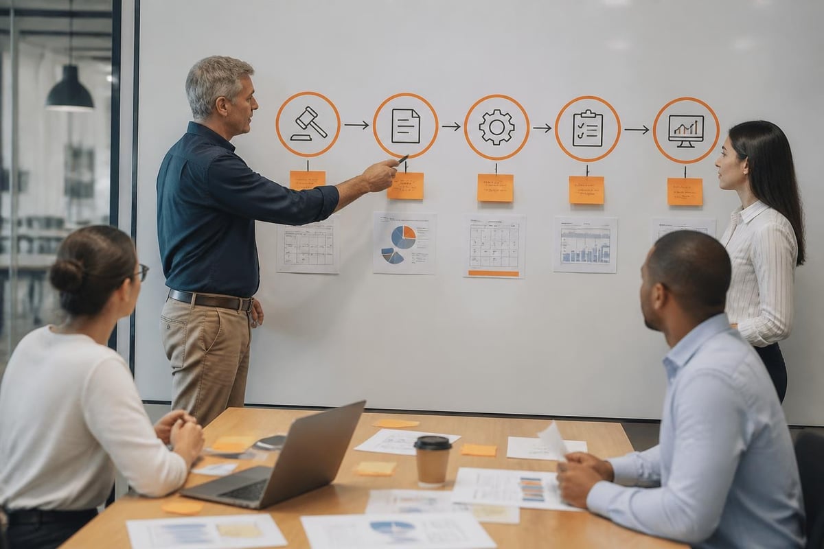 Software Compliance Software: Guide for B2B Teams Software compliance implementation roadmap