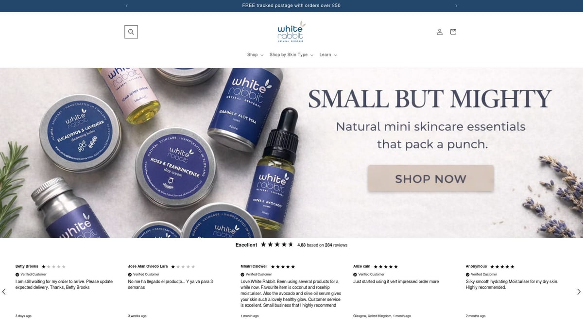 7 Smooth Skin Products to Transform Your Routine in 2026 - White Rabbit Skincare Natural Body Lotion