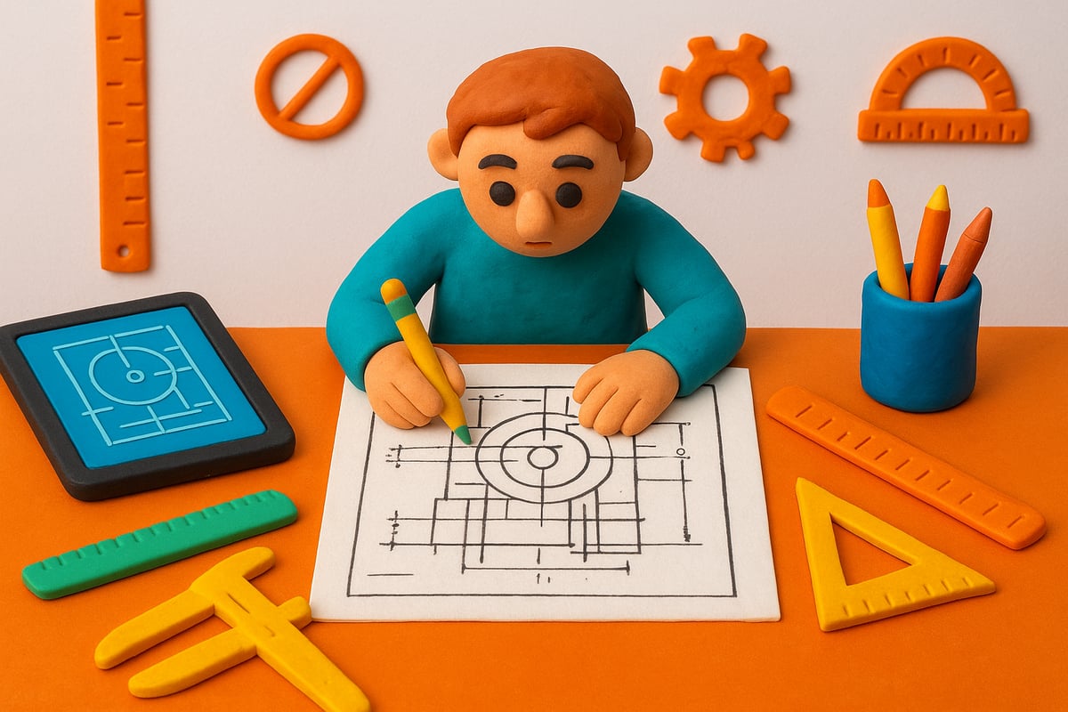 De basiscomponenten van een professionele technische tekening