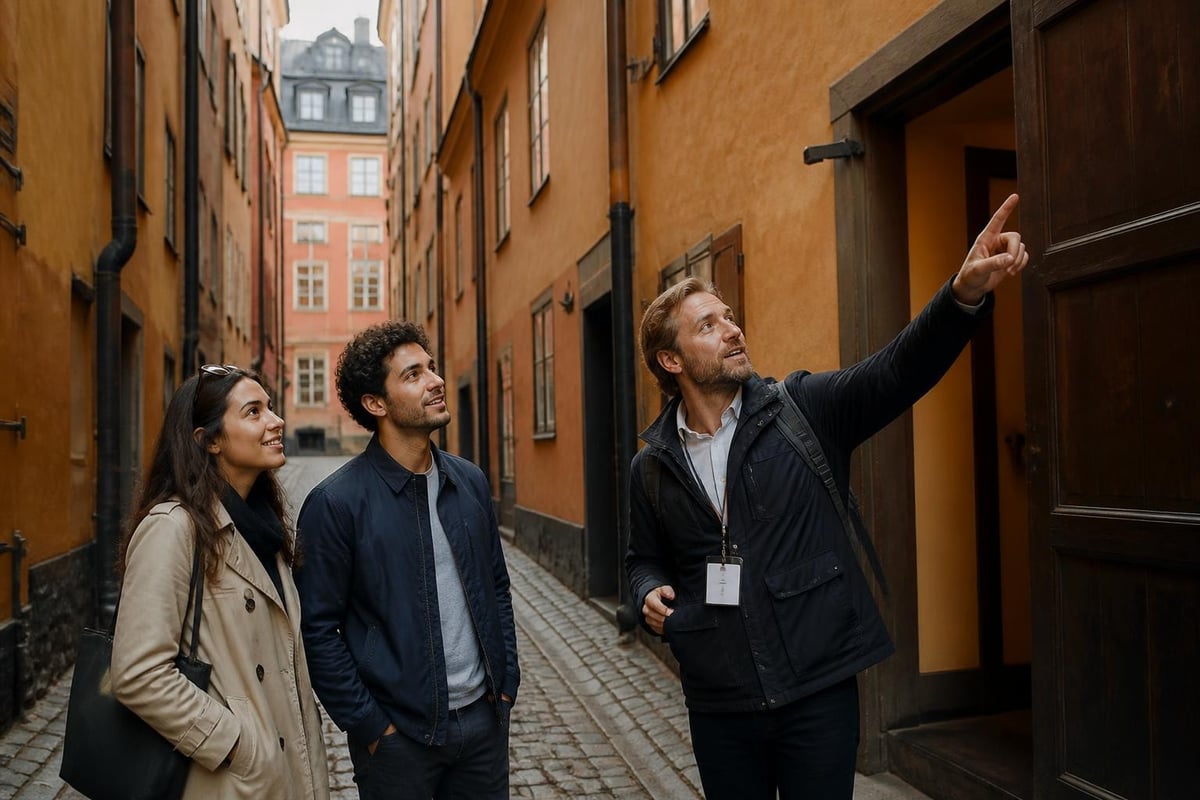 Stockholm Old Town personalized exploration